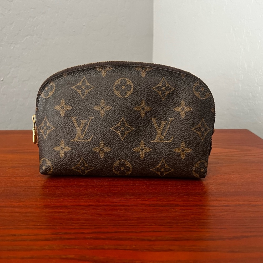 Louis Vuitton Monogram Pochette Cosmetic Bag Pouch